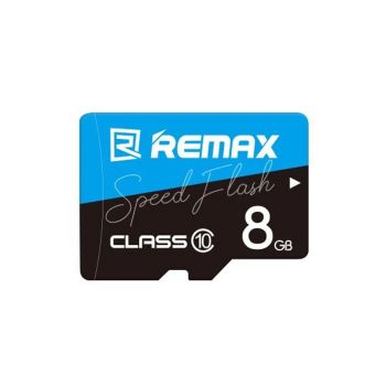 Memory card Remax Speed Flash, Micro SD, 8GB, Class 10, Blue