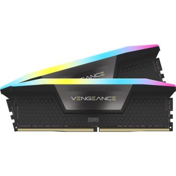 Памет Corsair Vengeance Black RGB 32GB(2x16GB) DDR5 6400MHz CL36 XMP&amp;AMD EXPO