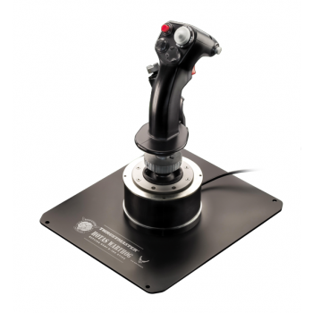 Жичен джойстик, авиосимулатор Thrustmaster HOTAS Warthog Flight Stick за PC, Черен