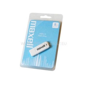 USB памет MAXELL Venture, USB 2.0, 8GB, Бял