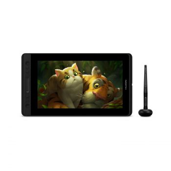 Графичен дисплей таблет HUION Kamvas Pro 13,  USB-C,  Черен/Сребрист