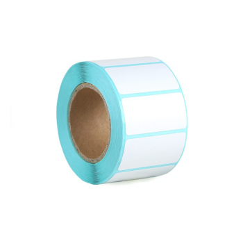 Термодиректни етикети, No brand, 40x20mm, 800 бр, Бял 