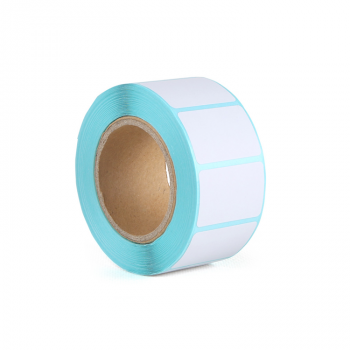 Термодиректни етикети, No brand, 40x25mm, 1000 бр, Бял 