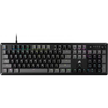 Геймърска механична клавиатура CORSAIR K70 Core RGB Corsair Linear Red Switch - Carbon Gray