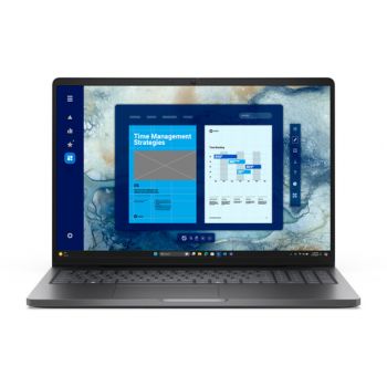 Лаптоп Dell Pro 16 (PC16250), Intel Core 5 120U(10C, 12T, 12MB, up to 5.0GHz), 16.0" FHD+(1920x1200...