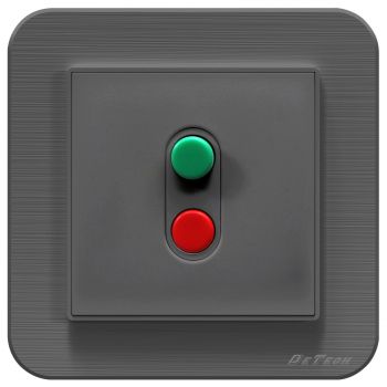 Water heater switch DeTech DE-9223-AC, 20A, 250V, Concealed, IP20, Grey - 75068