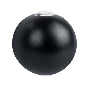 Wall Light Sconce DeTech , 2*3W,  4000K, IP44,  Black - 77034