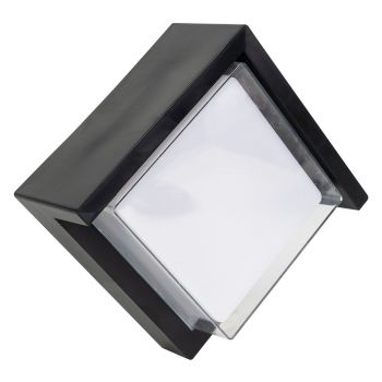 Wall Light Sconce DeTech , 1*5W,  4000K, IP44,  Black - 77037