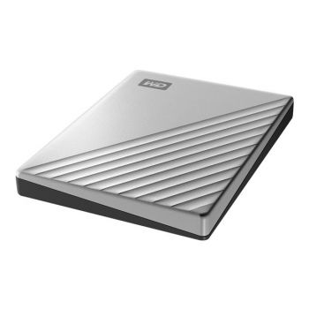 Твърд диск външен Wd My Passport Ultra 2tb Silver Usb-c/usb3.0 Hdd 2.5inch Metal Finish Rtl Portable Extern WDBC3C0020BSL-WESN