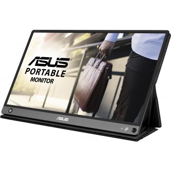 Монитор ASUS ZenScreen Go MB16AHP 15.6&quot; FHD (1920x1080) IPS, USB Type-C, Преносим