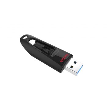 USB памет SanDisk Ultra USB 3.0, 256GB, Черен