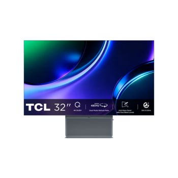 Монитор TCL 32X3A OLED+ Monitor,4K UHD Resolution,OLED+ Technology,0.03ms GtG,Infinite Black & Anti-...