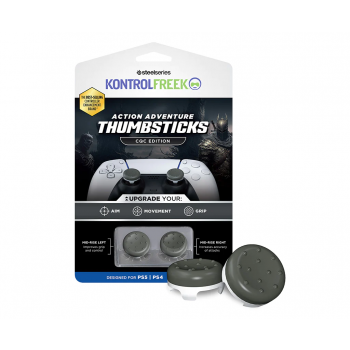 Аксесоар KontrolFreek Action Adventure Thumbsticks CQC Grey