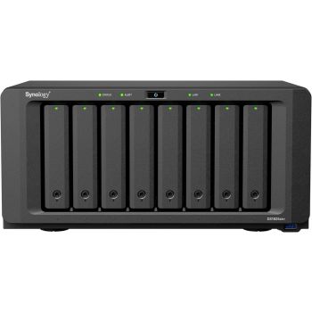 Мрежов сторидж Synology DS1825+, за 8 диска, AMD Ryzen V1500B, 8 GB DDR4