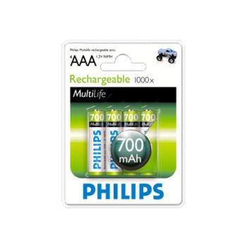 Батерия Philips Rechargeable Battery Aaa 700ma 4pcs R03B4A70/10