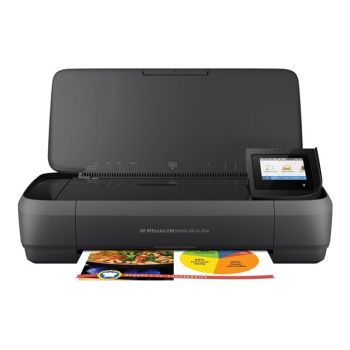 Мастилоструен мултифункционален принтер HP OfficeJet 250 Mobile All-in-One Color Wi-Fi USB 2.0 Inkjet Print Scan Copy 7 ppm CZ992A#670