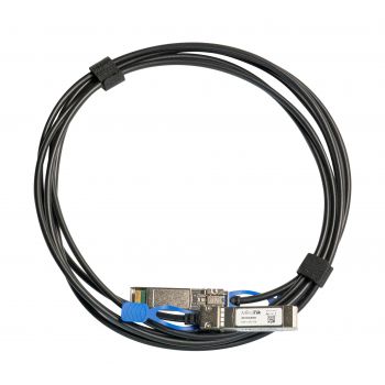 Кабел MikroTik XS+DA0001, SFP 1G - SFP+ 10G, 1m