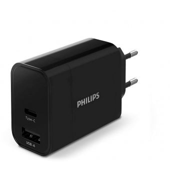 Зарядно устройство PHILIPS Universal charger for 2 USB devices DLP2621/12