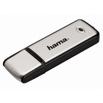 USB памет HAMA Fancy 16GB, Черна/Сребриста