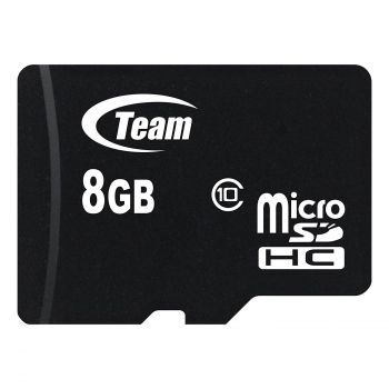 Карта памет TEAM micro SDHC 8GB с SD адаптер