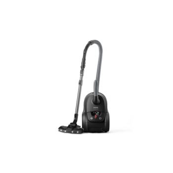 Прахосмукачка PHILIPS XD8122/10 Bagged vacuum cleaner S8000 Performer LED Allergy H13 ﬁlter Deep Black XD8122/10