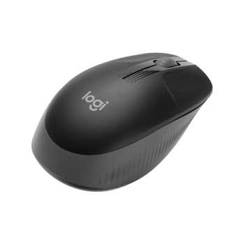 Мишка LOGITECH M190 Full-size wireless mouse - MID GREY - 2.4GHZ - N/A - EMEA - M190