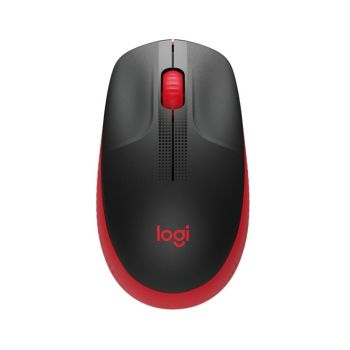 Мишка LOGITECH M190 Full-size wireless mouse - RED - 2.4GHZ - N/A - EMEA - M190