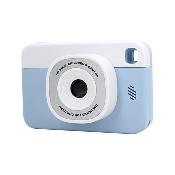 Kids camera No brand ECM-AC10A, 4К dual camera, 32GB, 2.4 inch, 600mAh, Blue - 91070