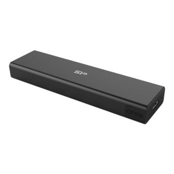 Аксесоар за настолен компютър Silicon Power External M.2 Nvme/sata Ssd Case Pd60 Usb 3.2 Type-c SP000HSPSDPD60CK