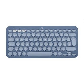 Клавиатура LOGITECH K380 for Mac Multi-Device Bluetooth Keyboard - US Intl - Blueberry
