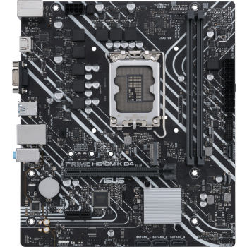 Дънна платка ASUS PRIME H610M-K D4, LGA 1700 mATX, 2x DDR4, 1x M.2