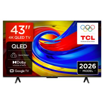 Телевизор TCL 43", QLED, UHD,60Hz