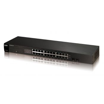 Суич ZYXEL S1100-24E, 24 портов, Gigabit