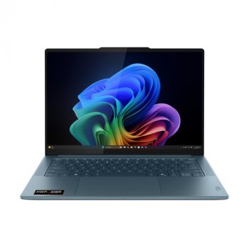 Лаптоп LENOVO Yoga Pro 7 AMD Ryzen AI 350 14.5inch OLED 500N 90Hz 32GB DDR5 1TB W11H Tidal Teal 83KG000QBM