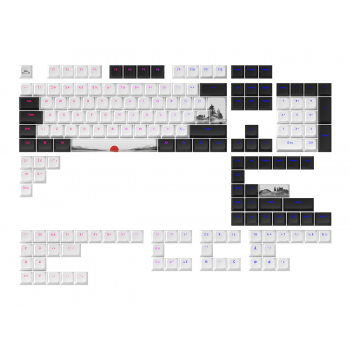 Капачки за механична клавиатура Dark Project - Fuji за ANSI & ISO Layout