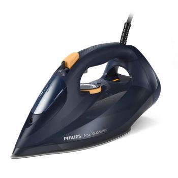 Уред за гладене PHILIPS Steam iron series 7000 3000W 55g/min 250g boost SteamGlide Elite dark blue DST7060/20