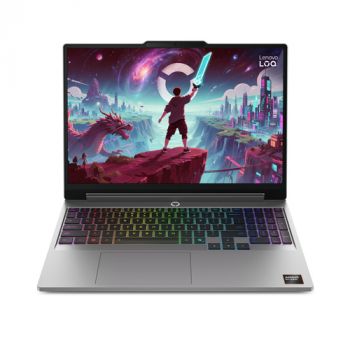LENOVO LOQ AMD Ryzen 7 250 15.3inch WUXGA AG 165Hz 16GB DDR5 512GB PCIe RTX5050 8GB NoOS Luna Grey 3...