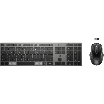 Клавиатура HP 725 Multi-Device Rechargeable Wireless Keyboard and Mouse Combo EURO (EU) 9T5B0UT#ABB