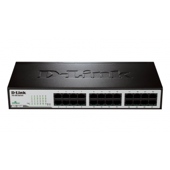 Суич D-Link DES-1024D/E, 24 портов 10/100, Desktop, rack mount