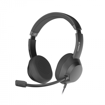 А4tech Fstyler FH150U Слушалки с микрофон USB, Noice Cancelling,леки, черни