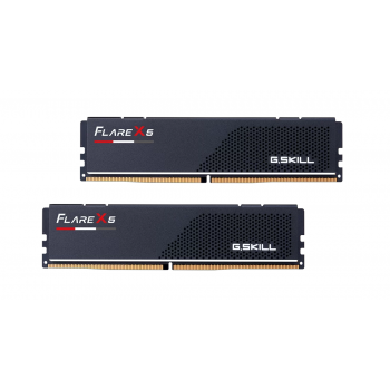 Памет G.SKILL Flare X5 Black 64GB(2x32GB) DDR5 PC5-48000 5600MHz CL36 F5-5600J3636D32GX2-FX5, 1.25V