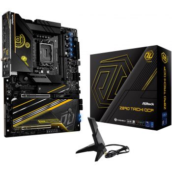 Дънна платка ASROCK MB Desktop Z890 Taichi OCF, S1851, 2x DDR5, 2x PCIe 5.0 x16, 1x PCIe 4.0 x4, 1x ...