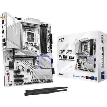 Дънна платка ASROCK Z890 Pro RS WiFi White ATX LGA1851 DDR5