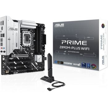 Дънна платка ASUS PRIME Z890M-PLUS WIFI LGA1851 DDR5 mATX MB 90MB1J80-M0EAY0