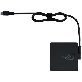 Оригинално зарядно за лаптоп ASUS ROG 100W Type-C - Черно