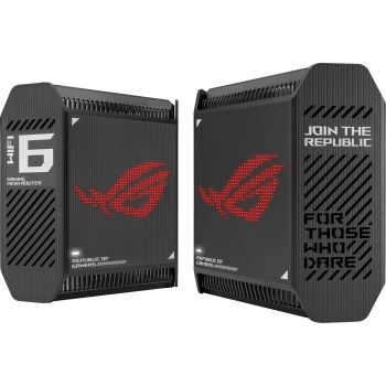 Рутер Asus Rog Rapture Gt6 Ax10000 Gaming Tri-band Mesh Wifi Router 1-pack Black 90IG07F0-MU9A10