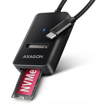 Адаптер AXAGON ADM2-AM USB-A 3.2 Gen2 - 1x NVMe/SATA SDD Adapter
