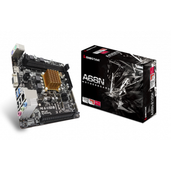Дънна платка Biostar A68N-2100K AMD E1-6010 DDR3 Mini ITX