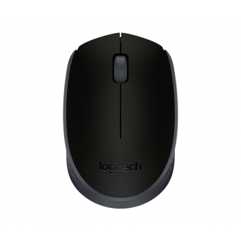 Безжична оптична мишка LOGITECH M171, Черна, USB