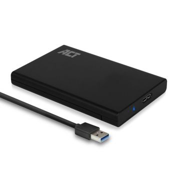 Чекмедже за твърд диск ACT AC1215, 2.5&quot;, USB 3.0, Черен